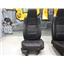 2003 2004 FORD RANGER XLT EXTENDED CAB FRONT SEATS (BLACK) LEATHER - NO POWER