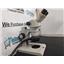 Nikon SMZ-1B Binocular Microscope w/ Stand & Fostec Fiber Optic Ring Light