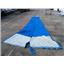 Boaters' Resale Shop of TX 2510 1108.01 BANKS SAIL 4' x 15'8" BLUE SAIL COVER