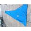 Boaters' Resale Shop of TX 2510 1108.01 BANKS SAIL 4' x 15'8" BLUE SAIL COVER