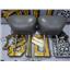 2005 2006 FORD F350 F250 LARIAT 6.0 DIESEL AUTO 4X4 EXT CAB HEAD RESTS - 2 GRAY