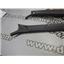 2000 2001 FORD RANGER XLT EXTENDED CAB A-PILLAR COVERS WINDSHIELD TRIM (GRAY)