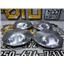 1997 1998 FORD F150 REGULAR CAB XLT 4.6 4X4 OEM WHEEL HUB CAPS (CHROME) SET 4
