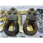 2003 2004 FORD F350 F250 XLT 6.0 DIESEL ZF6 4X4 FRONT TOW HOOKS PAIR (SET)
