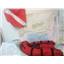 Boaters' Resale Shop of TX 2601 1705.15 XS SCUBA DRIVER INFLATABLE FLOAT & FLAG