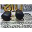 2006 2007 FORD F150 XLT 5.4 AUTO 4X4 REAR BLACK LEATHER HEADRESTS ( 2 ) OEM