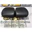 2006 2007 FORD F150 XLT 5.4 AUTO 4X4 FRONT SEAT HEADRESTS ( 2 ) BLACK LEATHER