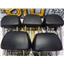 2001 2002 VOLKSWAGEN JETTA 1.9L DIESEL 5-SPEED SEDAN HEAD RESTS BLACK LEATHER(5)