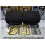 2012 2013 FORD F150 XLT 3.5 ECO BOOST AUTO 4X4 FRONT SEAT CLOTH HEADRESTS BLACK