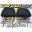 2012 2013 FORD F150 XLT 3.5 ECO BOOST AUTO 4X4 FRONT SEAT CLOTH HEADRESTS BLACK