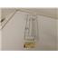 Whirlpool Refrigerator W10248971 Right Drawer Rail Used
