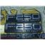 2000 2001 FORD F350 XLT EXT CAB 7.3 DIESEL ZF6 2WD SUPERDUTY V8 EMBLEM SET OEM
