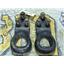2000 2001 FORD F350 XLT EXT CAB 7.3 DIESEL ZF6 2WD TOW HOOKS ( BLACK ) SET OF 2
