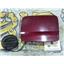 2008 2009 HYUNDAI ACCENT GLS 1.6L MANUAL FWD OEM FUEL GAS CAP / DOOR (RED)