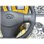 2008 2009 HYUNDAI ACCENT GLS 1.6L MANUAL FWD OEM STEER WHEEL HORN 6/10 GRAY