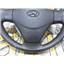 2008 2009 HYUNDAI ACCENT GLS 1.6L MANUAL FWD OEM STEER WHEEL HORN 6/10 GRAY