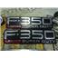 2003 2004 FORD F350 LARIAT 6.0 DIESEL AUTO 4X4 EMBLEMS BADGES SET (6)