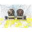 Boaters' Resale Shop of TX 2605 0902.02 SCHAEFER PAIR OF LEAD BLOCKS ON 1" TRACK