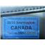 2010 2011 SANTA FE SE 3.5 V6 AUTO SUV AWD OWNERS MANUAL OPERATOR'S BOOK W/ CASE