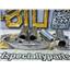 1999 2000 KAWASAKI VULCAN NOMAD TOURING 1500CC BOTTOM FORK COVERS GUARDS CHROME
