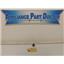 Kenmore Double Oven 5304494446 Switch Open Box
