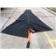 Boaters' Resale Shop of TX 2605 2305.14 BLACK MAINSAIL 4'-6" x 16' BOOM COVER
