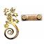 Garden Geckos Metal Gecko Pin by Tin Robot Games - SEALED