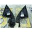 2012 2013 KIA SORENTO EX 3.5 AUTO OEM FRONT DOOR TWEETER SPEAKERS / TRIM (BLACK)