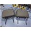 2004 2005 TOYOTA TUNDRA LIMITED 4.7 AUTO LEATHER HEADREST RESTS SET 5 TAN OEM