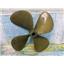 Boaters' Resale Shop of TX 2606 2001.61 FOUR BLADE 22LH26 PROP FOR 1-3/8" SHAFT