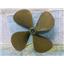 Boaters' Resale Shop of TX 2606 2001.61 FOUR BLADE 22LH26 PROP FOR 1-3/8" SHAFT