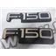 2002 2003 FORD F150 XLT 5.4 AUTO 4X4 4WD EMBLEMS SET BADGE (6) SET OEM