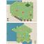 Age of Steam Deluxe Expansion Maps: France & Poland by Eagle-Gryphon - SEALED
