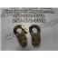 2003 2004 FORD F350 F250 XL 6.0 DIESEL ZF6 4X4 OEM FRONT TOW HOOKS (SET) BLACK