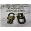 2012 2013 FORD F150 XLT 3.5 ECOBOOST AUTO 4X4 FRONT TOW RECOVERY HOOKS SET BLACK
