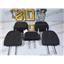 2012 2013 FORD F150 XLT 3.5 ECOBOOST AUTO 4X4 HEADRESTS SET (5) CLOTH BLACK OEM