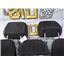 2012 2013 FORD F150 XLT 3.5 ECOBOOST AUTO 4X4 HEADRESTS SET (5) CLOTH BLACK OEM