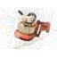 Boaters' Resale Shop of TX 2606 1302.11 MOTOROLA 12V ALTERNATOR 8RG2009A ONLY