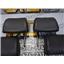 2005 2006 VOLKSWAGEN JETTA 1.9L DIESEL AUTO SEDAN HEAD RESTS ( 5 ) LEATHER BLACK