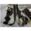 2008 2009 FORD F350 FX4 6.4 DIESEL AUTO 4X4 CREWCAB REAR SEAT BELTS (BLACK) SET