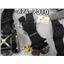 2008 2009 FORD F350 FX4 6.4 DIESEL AUTO 4X4 CREWCAB REAR SEAT BELTS (BLACK) SET