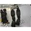 2008 2009 FORD F350 FX4 6.4 DIESEL AUTO 4X4 CREWCAB REAR SEAT BELTS (BLACK) SET