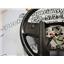 2008 2009 2010 FORD F350 FX4 OEM INTERIOR LEATHER WRAPPED STEERING WHEEL BLACK