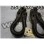 2001 2002 FORD F350 XLT 6.8 V10 AUTO 2WD OEM FRONT TOW HOOKS (SET) BLACK