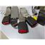 2001 2002 FORD F350 XLT 7.3 DIESEL AUTO 4X4 SEAT BELTS SET (6) EXTENDED CAB GRAY