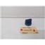 THERMADOR OVEN 00602689 BLUE STEEL CONTROL KNOB PURPLE INSERT USED