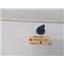 THERMADOR OVEN PAKNOBLUNG XLO BLUE STEEL CONTROL KNOB WITH XLO TAN INSERT USED