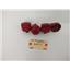 WOLF OVEN 822274 SET OF (4) RED KNOB GR,DF, SRT USED