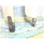 Boaters' Resale Shop of TX 2608 0103.02 PAIR OF VINTAGE 51" FIBERGLASS SPREADERS