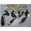 2008 2009 JEEP LIBERTY SPORT 3.7L V6 AUTO 4X4 REAR SEAT OEM (BLACK) SEAT BELTS 3